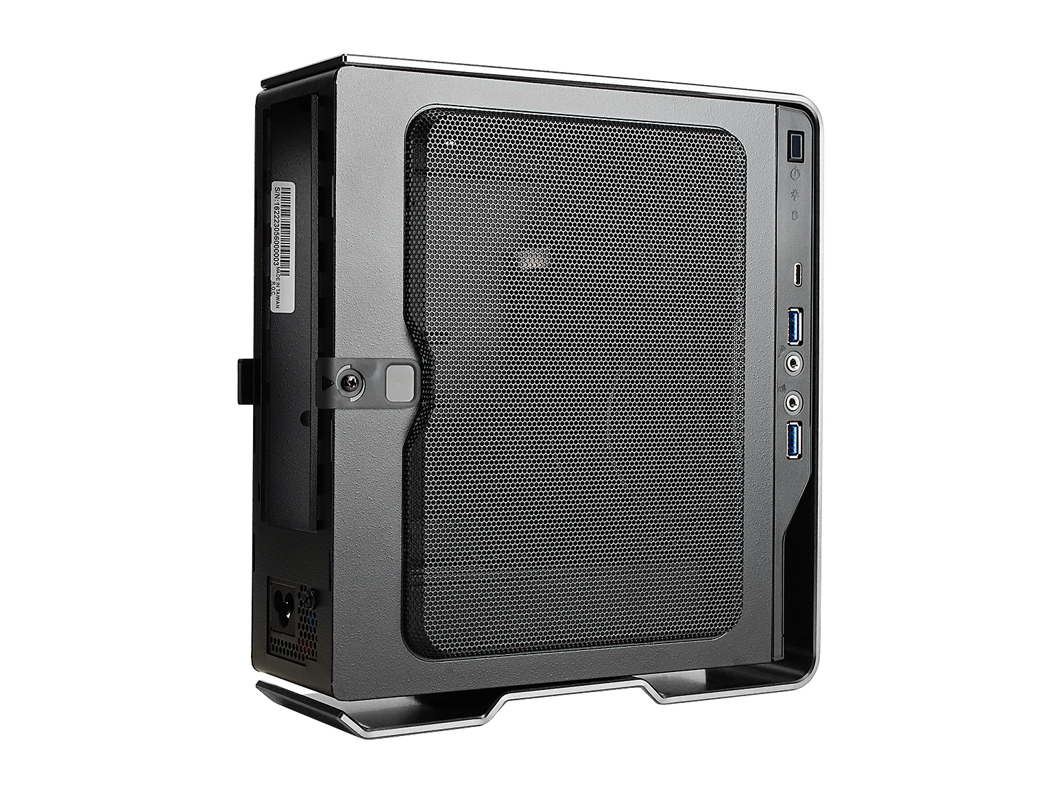 IN WIN Chopin Black mini-ITX PCケース - PCパーツ