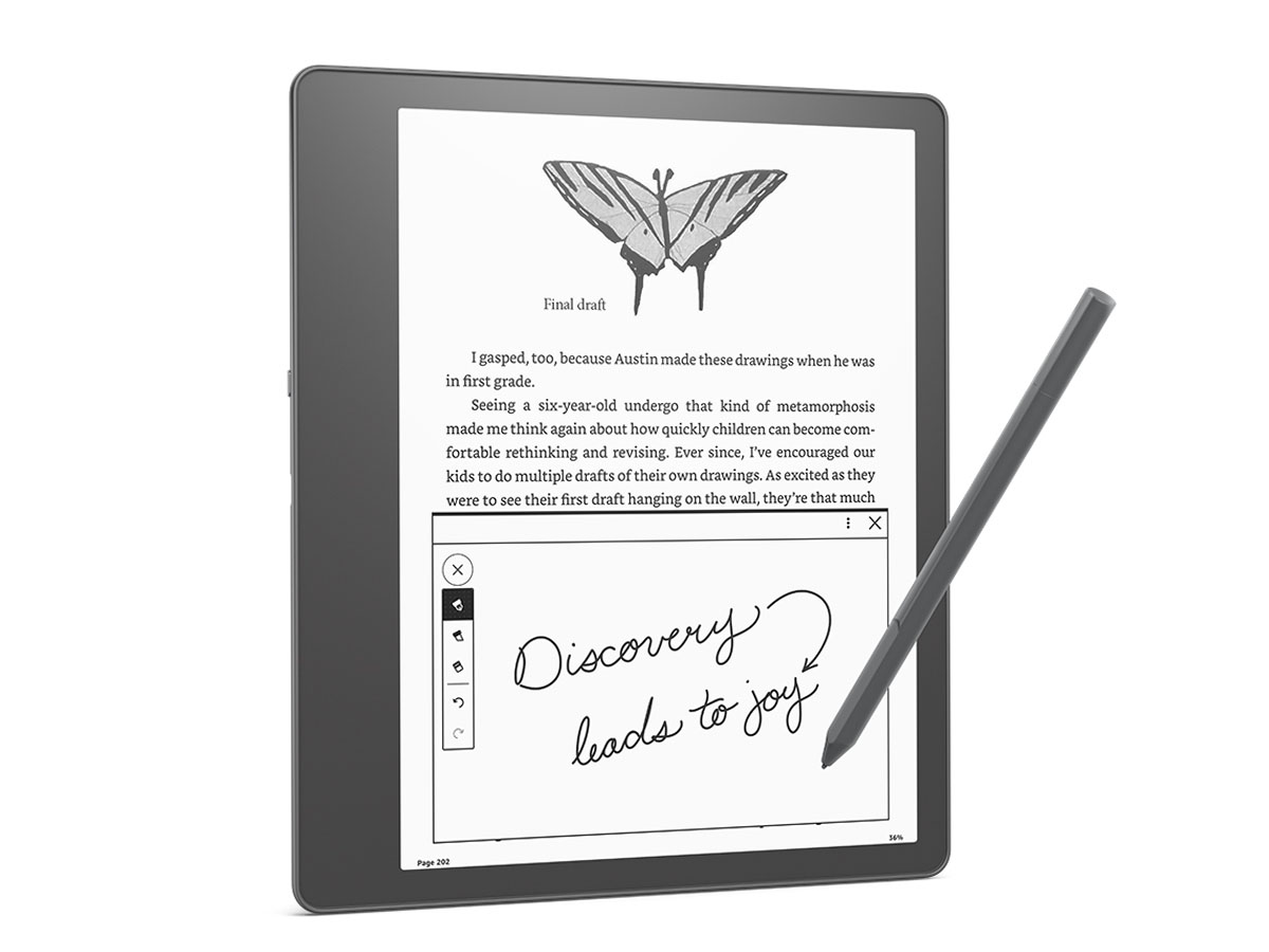 PC/タブレット タブレット Amazon、シリーズ史上最大10.2型の「Kindle Scribe」。スタイラス 