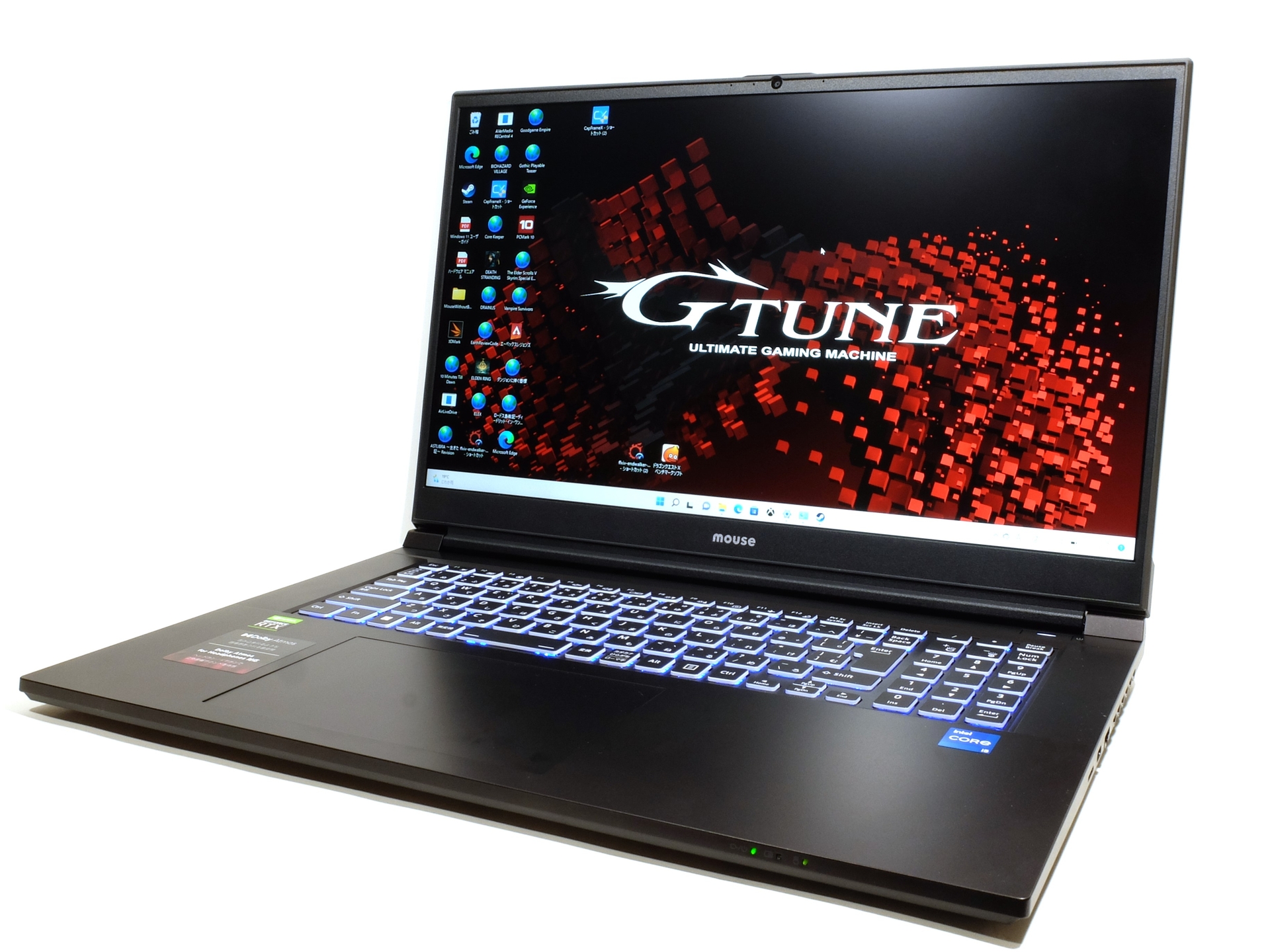 マウスコンピューター ゲーミングノートPC G-TUNE Core i7/GeForce RTX 3050 Laptop GPU/メモリ：16GB  /SSD：512GB - パソコン