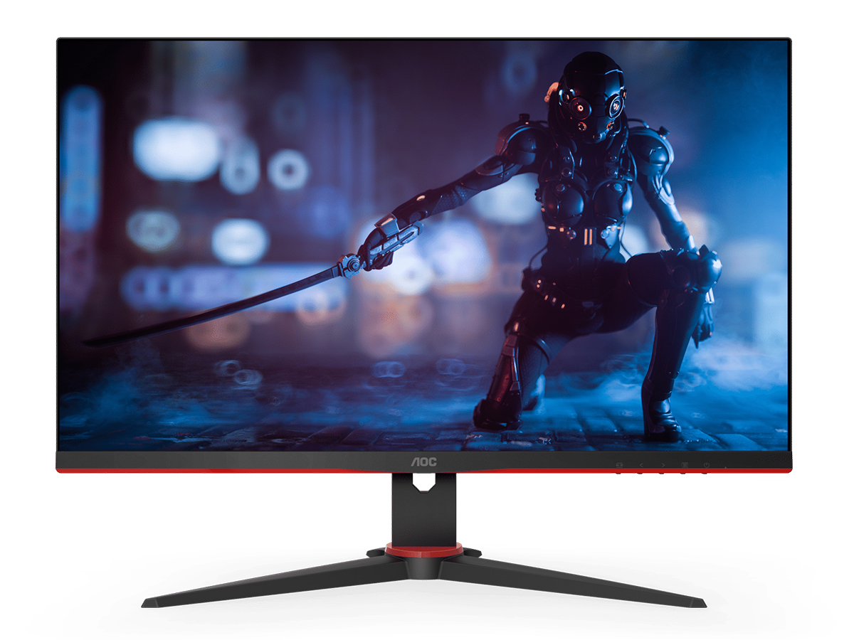 AOC 27インチ湾曲 1500R 165Hz 通電テストのみ - ディスプレイ ...