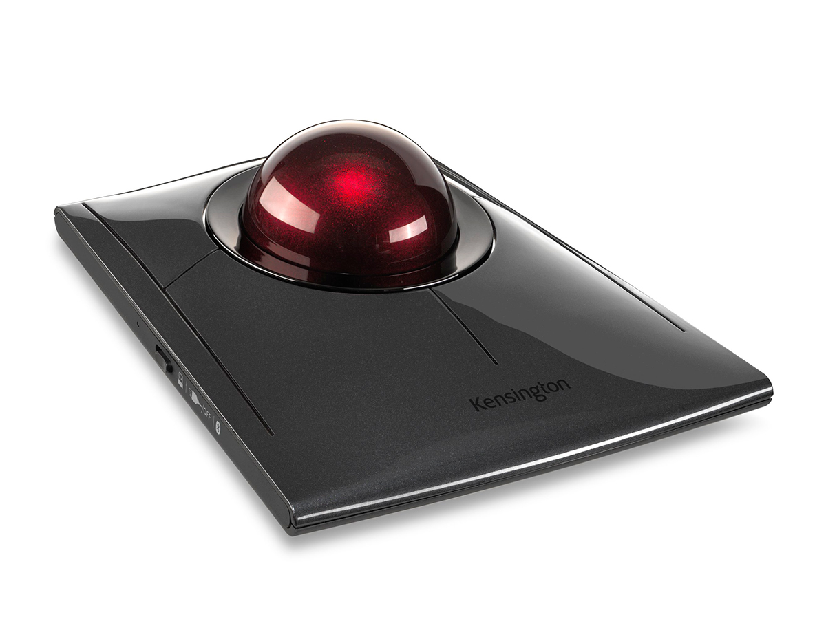 Kensington、有線/無線両対応となった「SlimBlade Pro Trackball ...