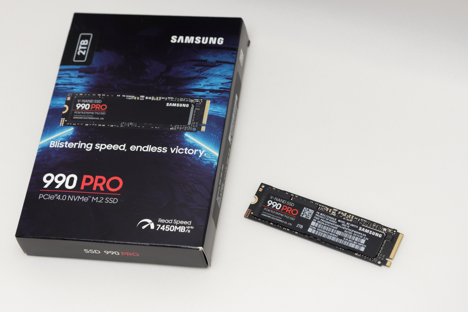 やじうまミニレビュー】Samsungの新SSD「990 PRO」自腹購入。Ryzenだと