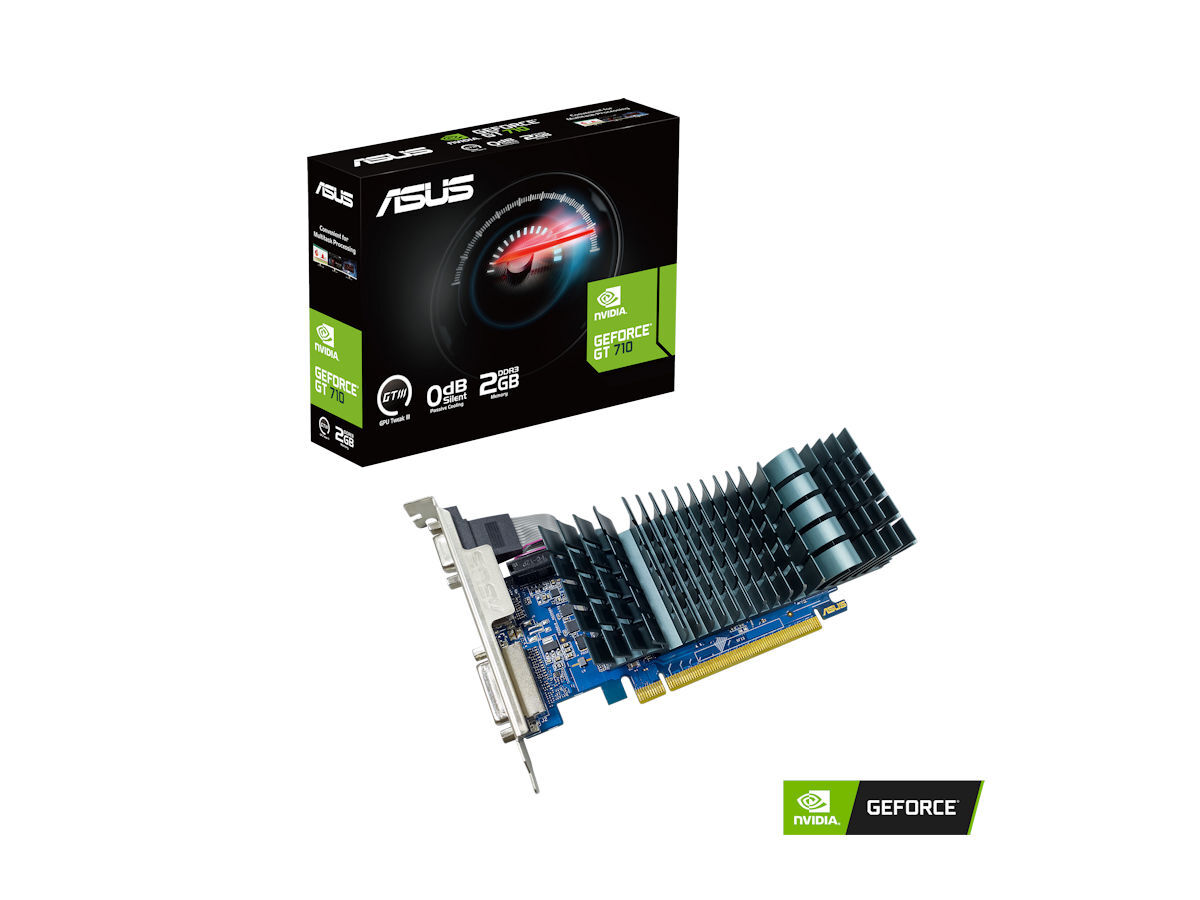 ASUS NVIDIA GeForce GT 710 搭載 ファンレスモデル