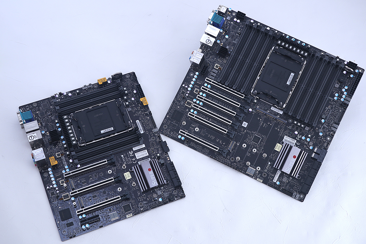 レビュー】お待たせしました。Supermicroの新Xeon W対応マザーを写真で