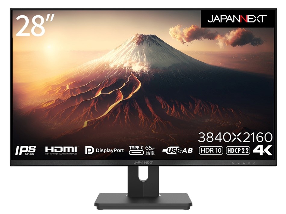 JAPANNEXT、USB Type-C接続対応の28型4Kモニター - PC Watch JAPANNEXT、USB Type-C接続対応の28型4Kモニター - PC Watch