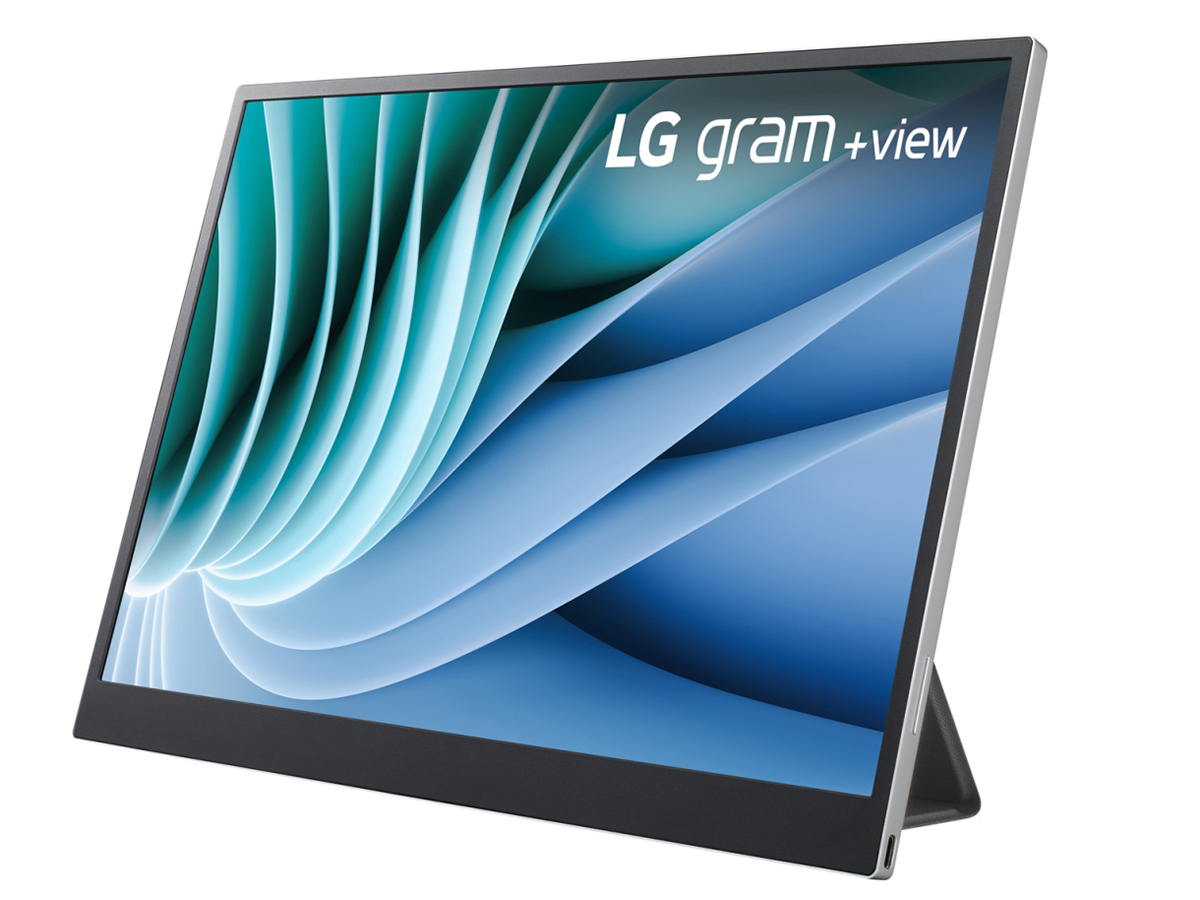 LG gram +view 16mq70 16インチ モバイルモニター - ディスプレイ