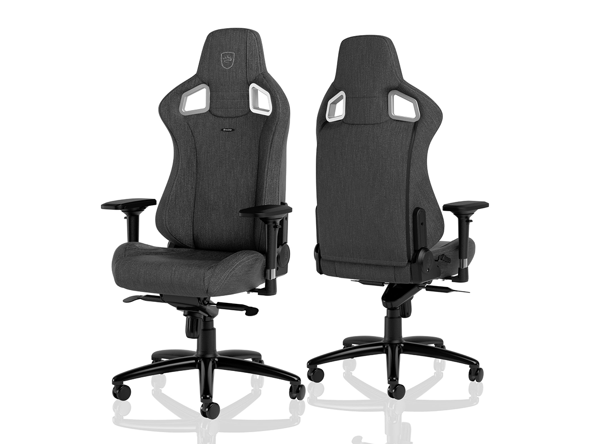 noblechairs、ソファのようなファブリック素材採用のゲーミング