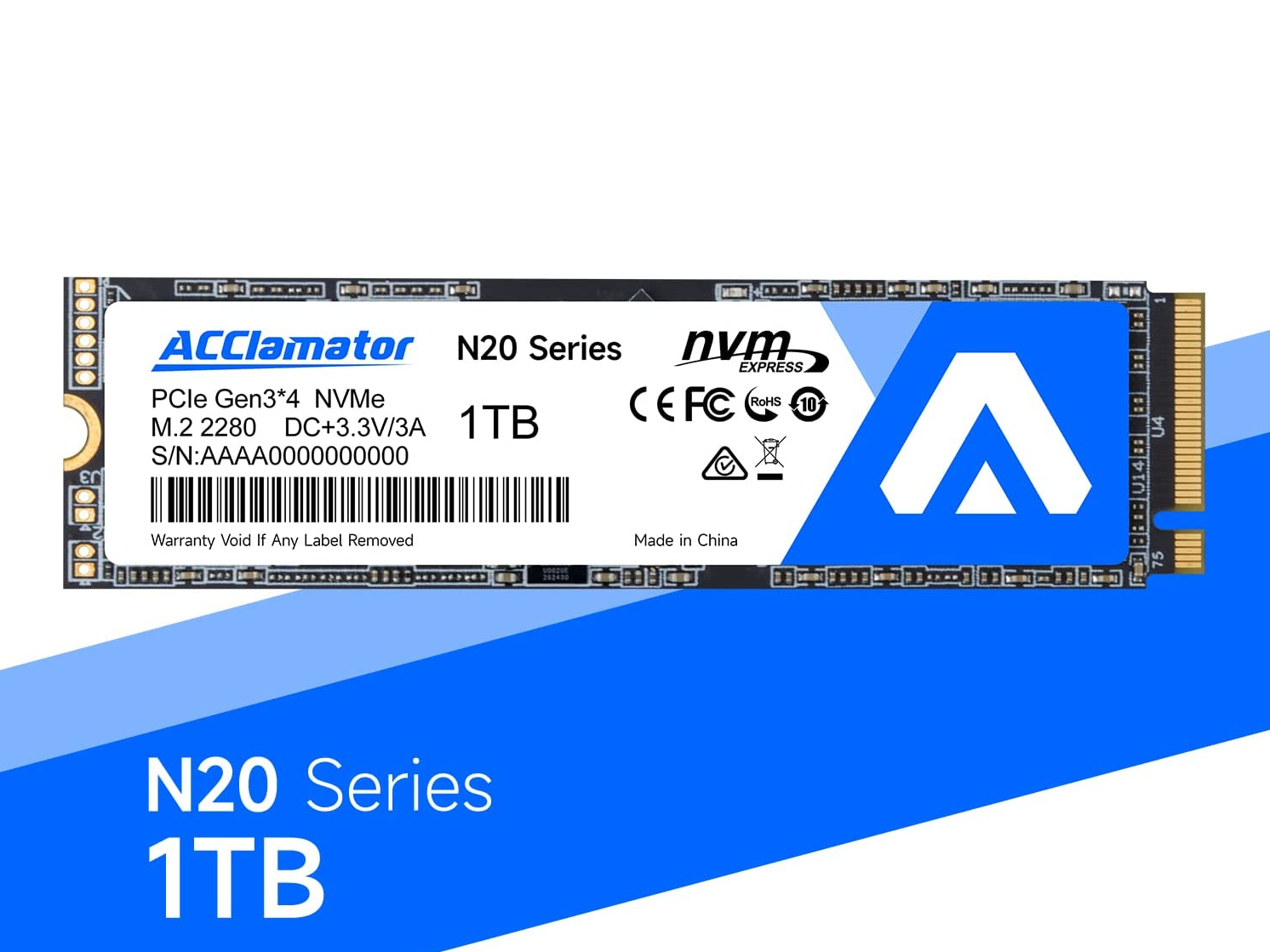 本日みつけたお買い得品】1TB版のNVMe SSDが5,899円。Amazonセール