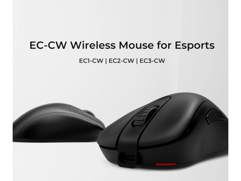 ZOWIE、ブランド初のワイヤレスゲーミングマウス「EC-CW」発売