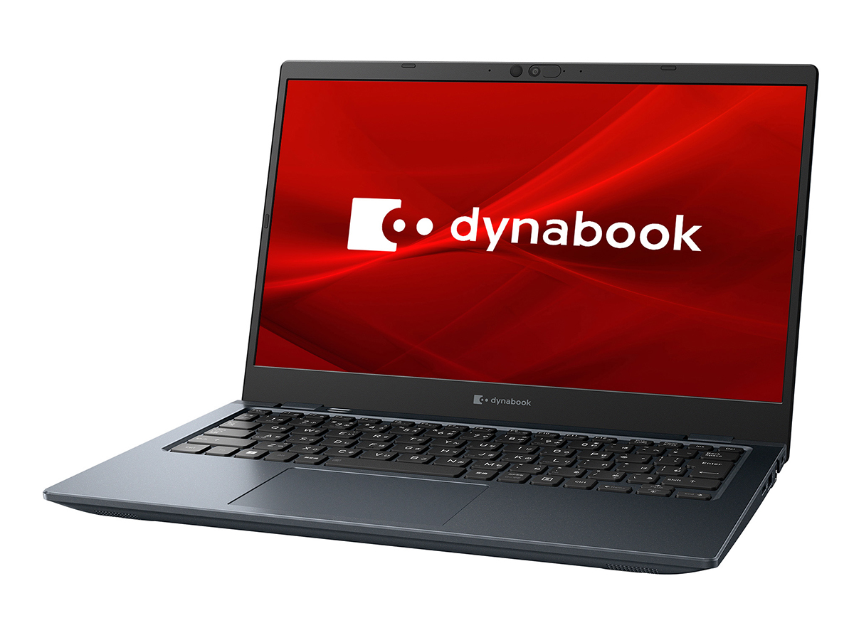 第13世代Core搭載で約875gの13.3型モバイルノート「dynabook G8/W