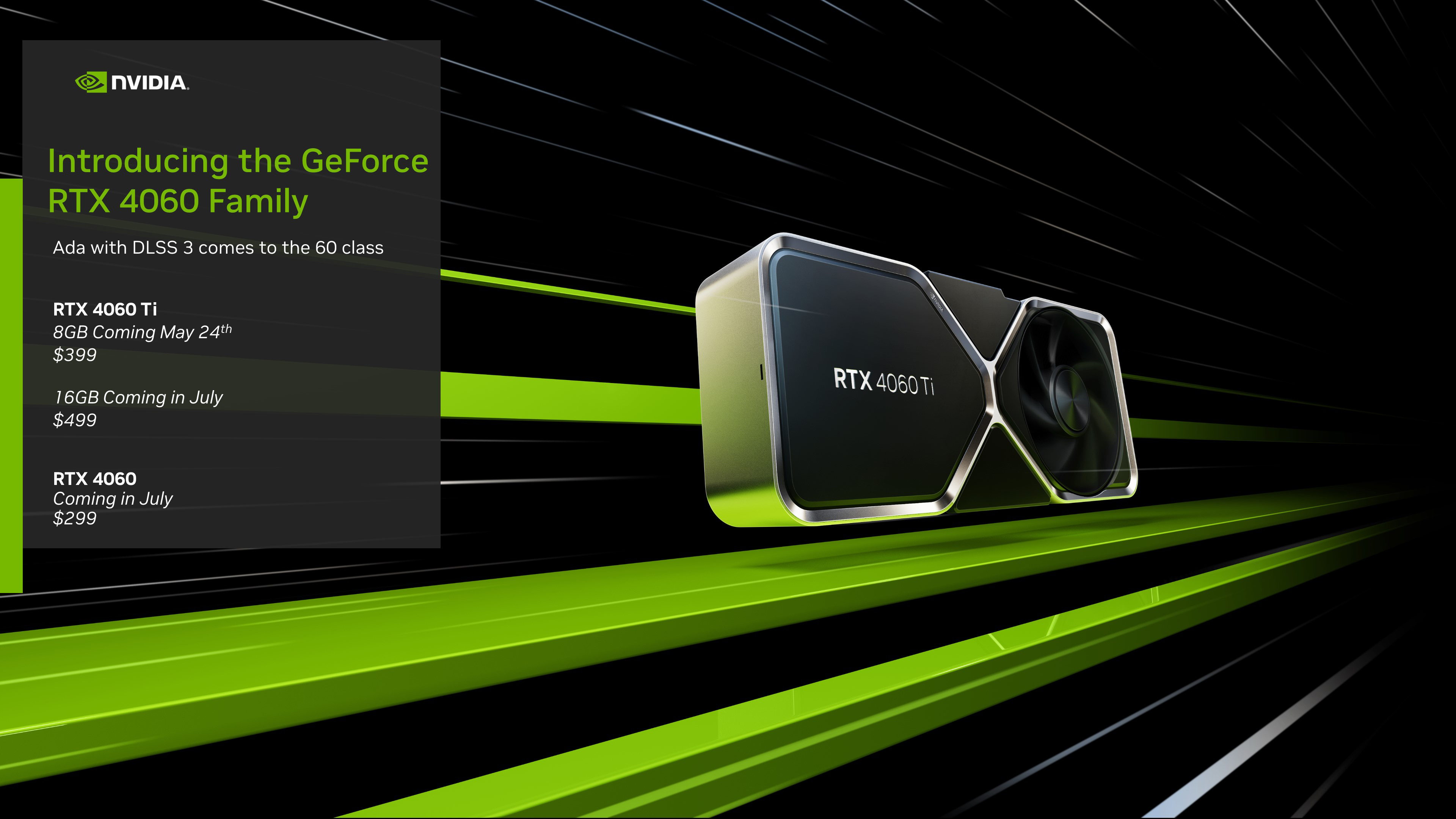 GeForce RTX 4060は299ドルで7月発売 - PC Watch