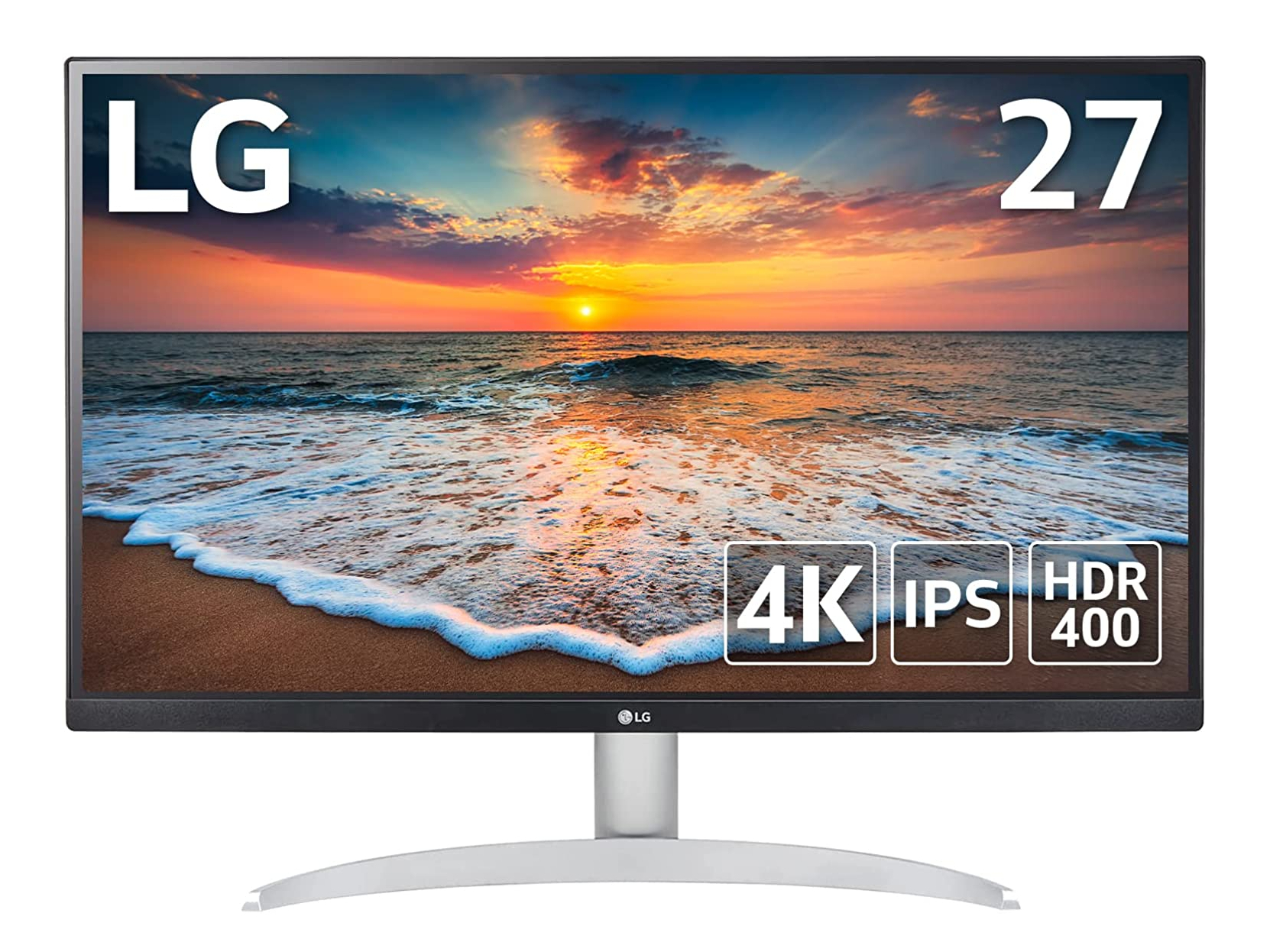 お話中LG 27インチ 4k モニター - 福岡県の家電