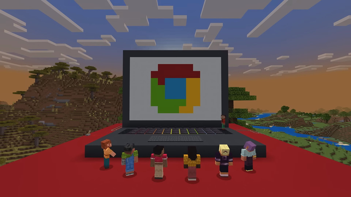 MinecraftがChromebookに正式対応。クロスプレイも可能 - PC Watch