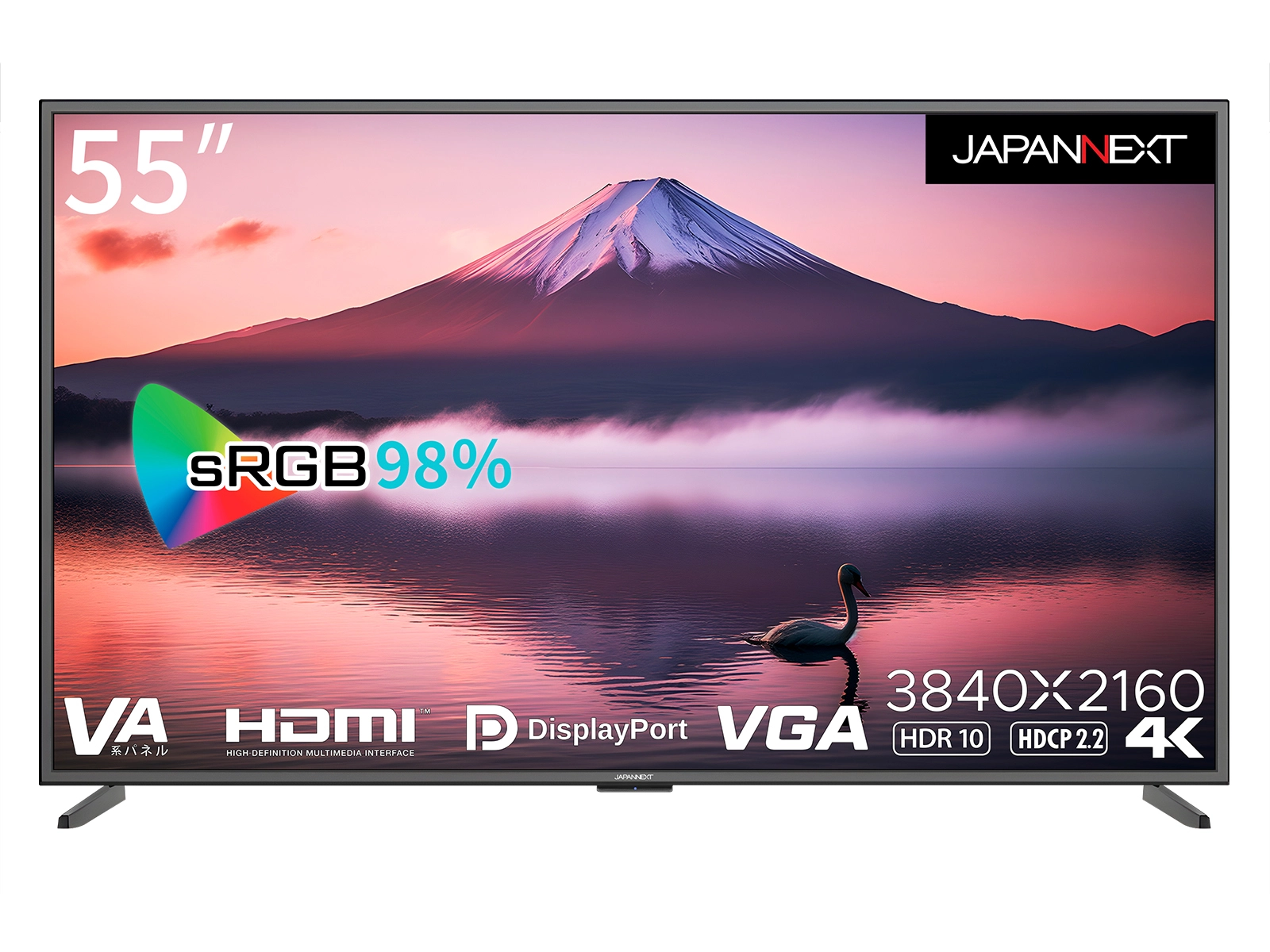 JapanNext JN-V6500UHDR 65インチ モニター 4K HDR 【海外輸入