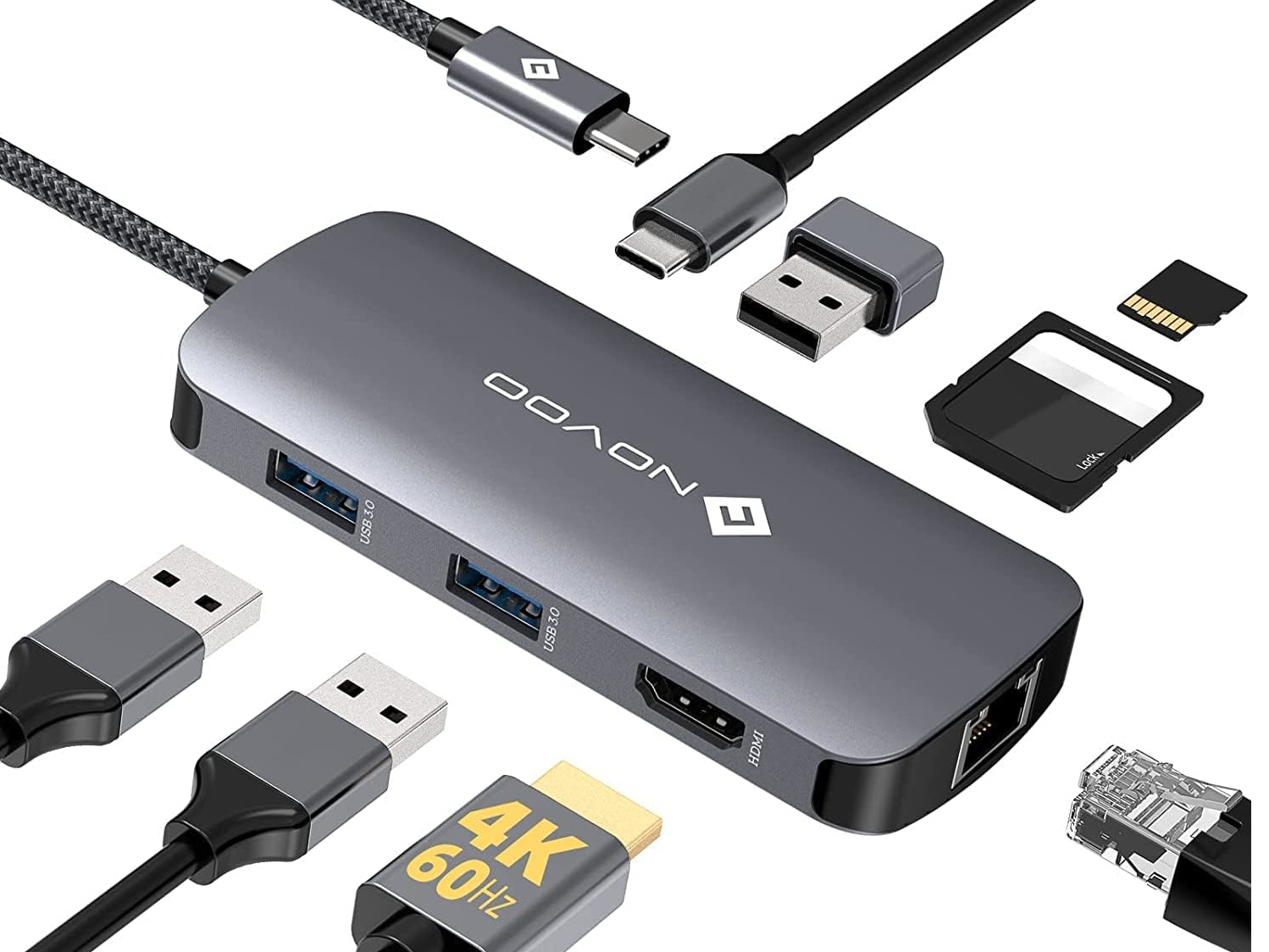 本日みつけたお買い得品】8in1のUSB Type-Cドックが半額の2,799円で