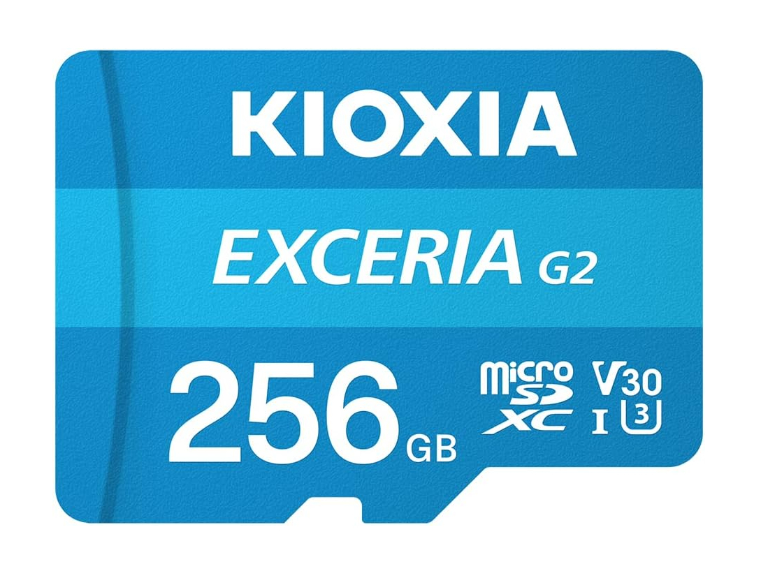 本日みつけたお買い得品】キオクシアのmicroSDカード 256GB版が約25