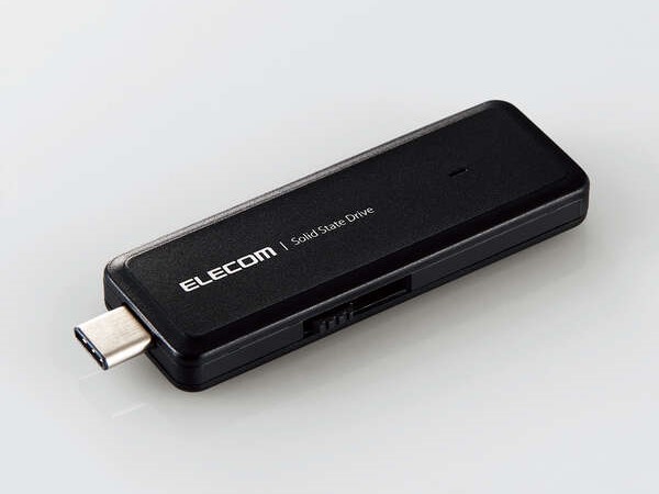 エレコム、USB 3.1 Type-C対応スティック型SSD。PS5でも使える - PC Watch