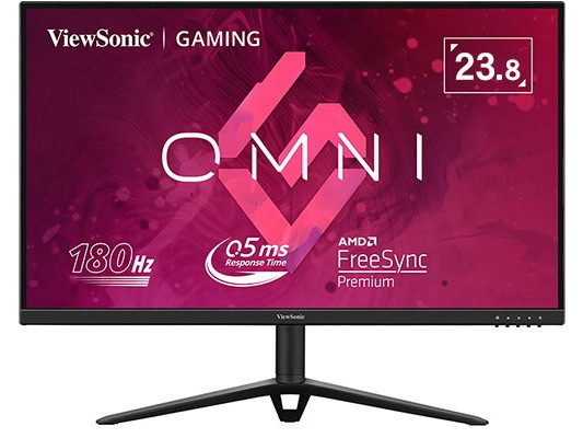 ビューソニック、180Hz/0.5ms対応の23.8/27型ゲーミングモニター - PC