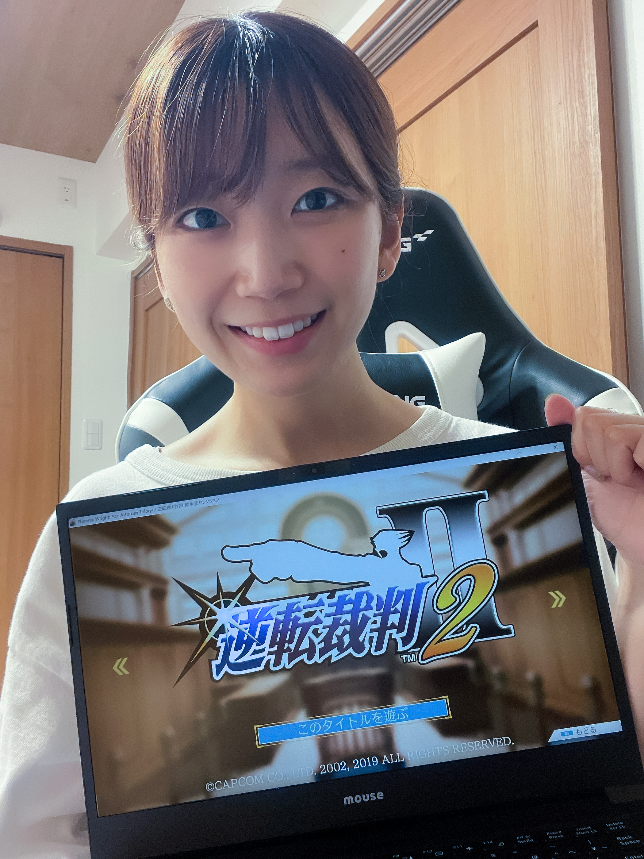 インプレスeスポーツ部女子レトロゲーム班】奥村茉実の「逆転裁判2」、霊媒や霊視で裁いていく - PC Watch