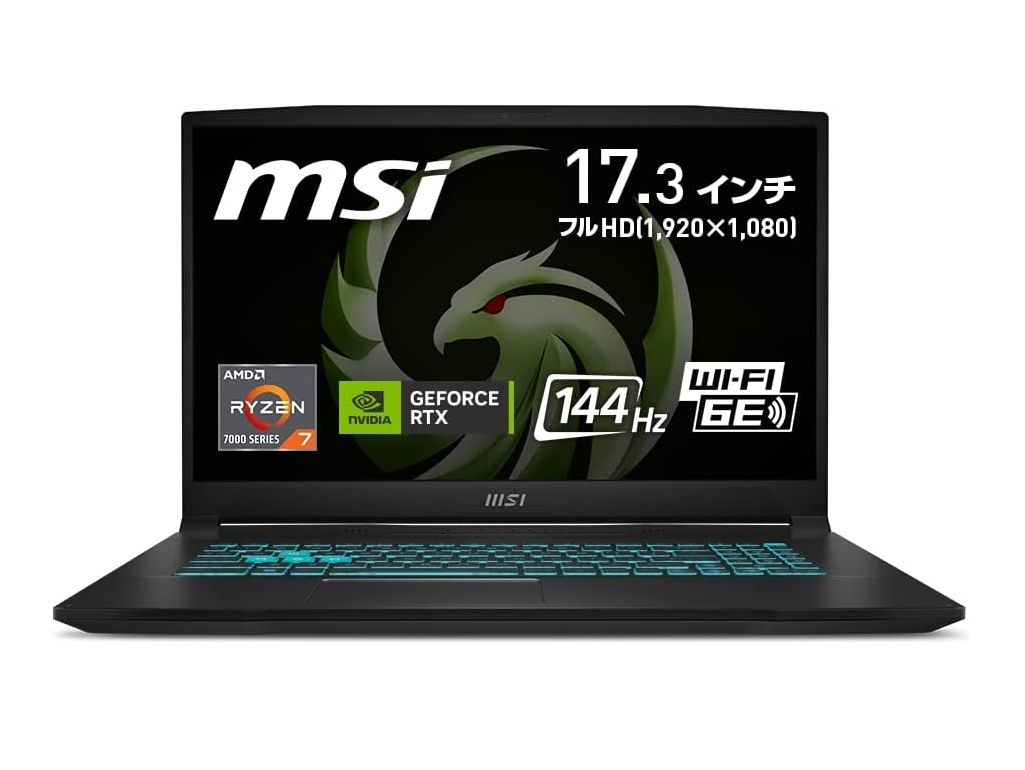 本日みつけたお買い得品】17.3型のGeForce RTX 4060ゲーミングノートが