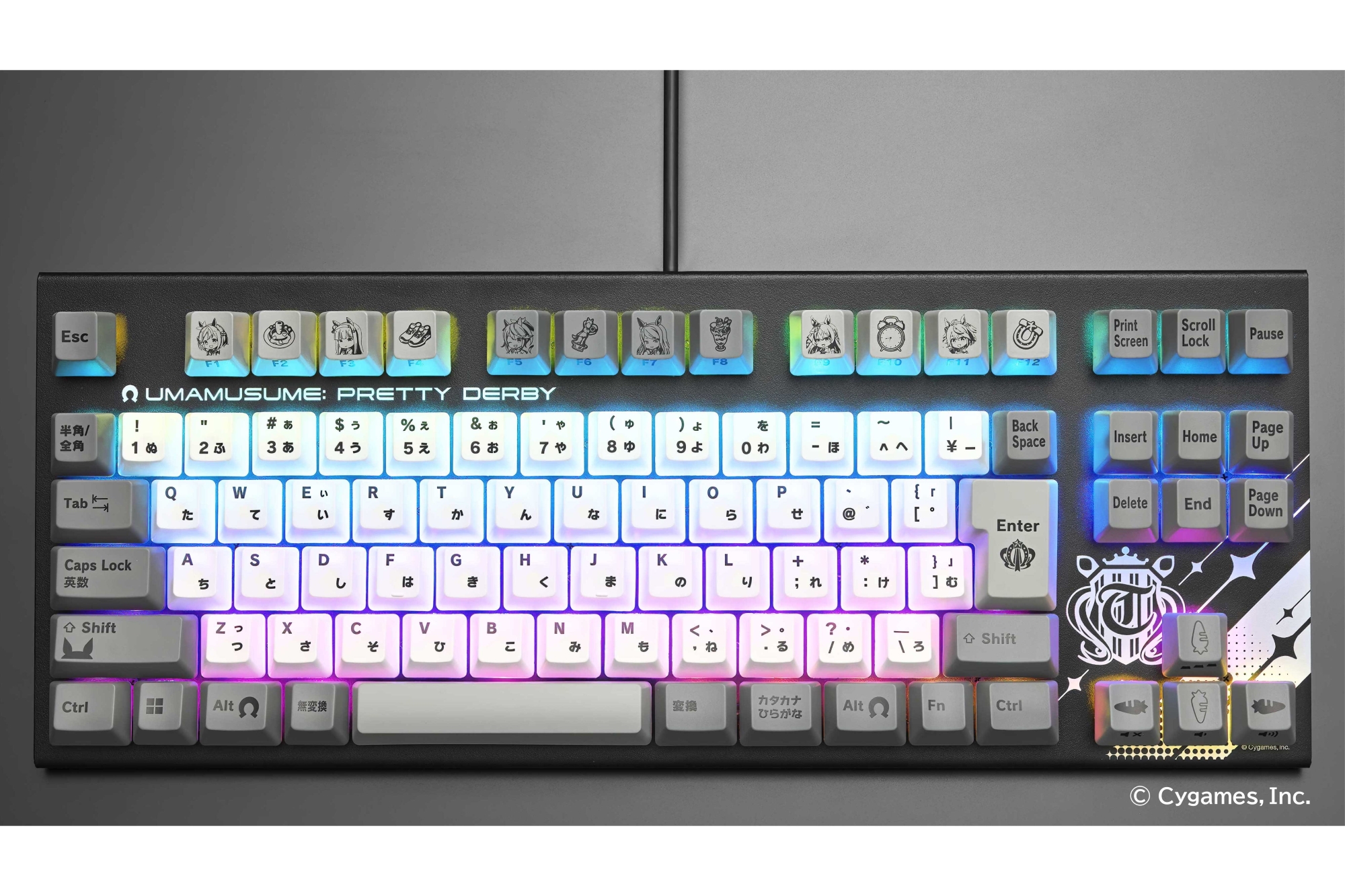 ウマ娘×REALFORCE GX1 Keyboard」登場。Cygames通販限定 - PC Watch