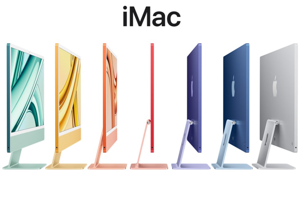 Apple、7色選べる24型iMacを「M3」プロセッサに刷新 - PC Watch