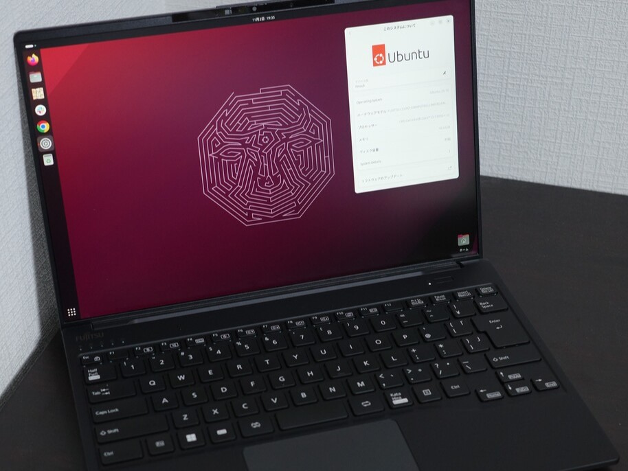 Ubuntu日和】【第38回】ノートPCでもUbuntuを使ってみよう！ - PC Watch