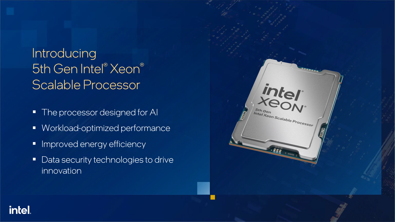 Intel、2ダイ構成で最大64コアになった「第5世代Xeon」 - PC Watch