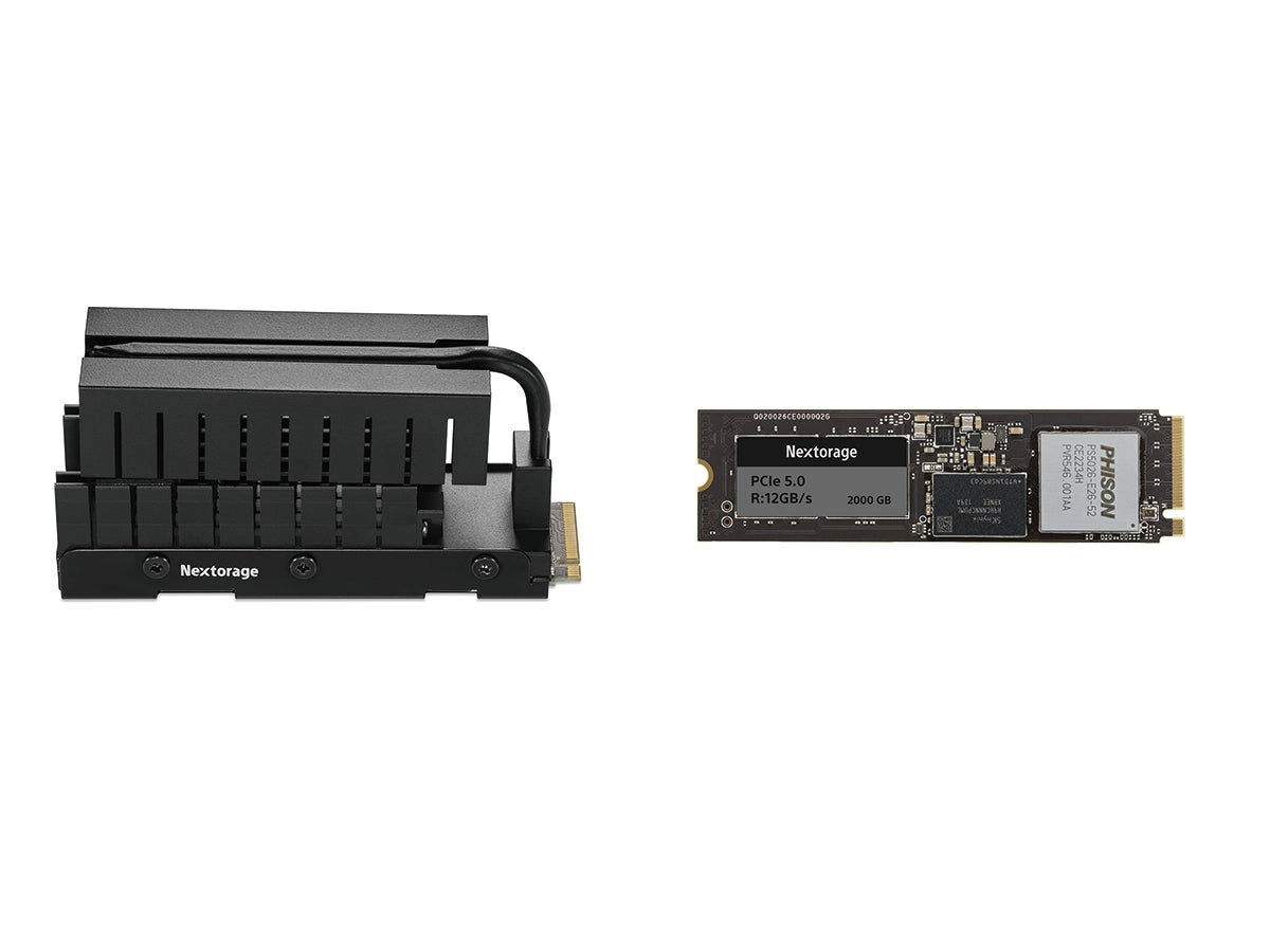 Nextorage、最大12,400MB/sのPCIe 5.0対応M.2 SSD - PC Watch