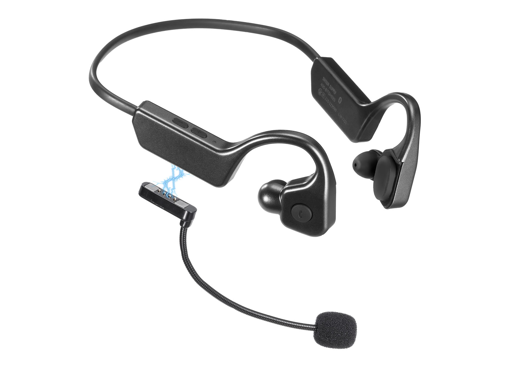 サンワサプライ Bluetoothヘッドセット(両耳タイプ・ノイズキャンセ