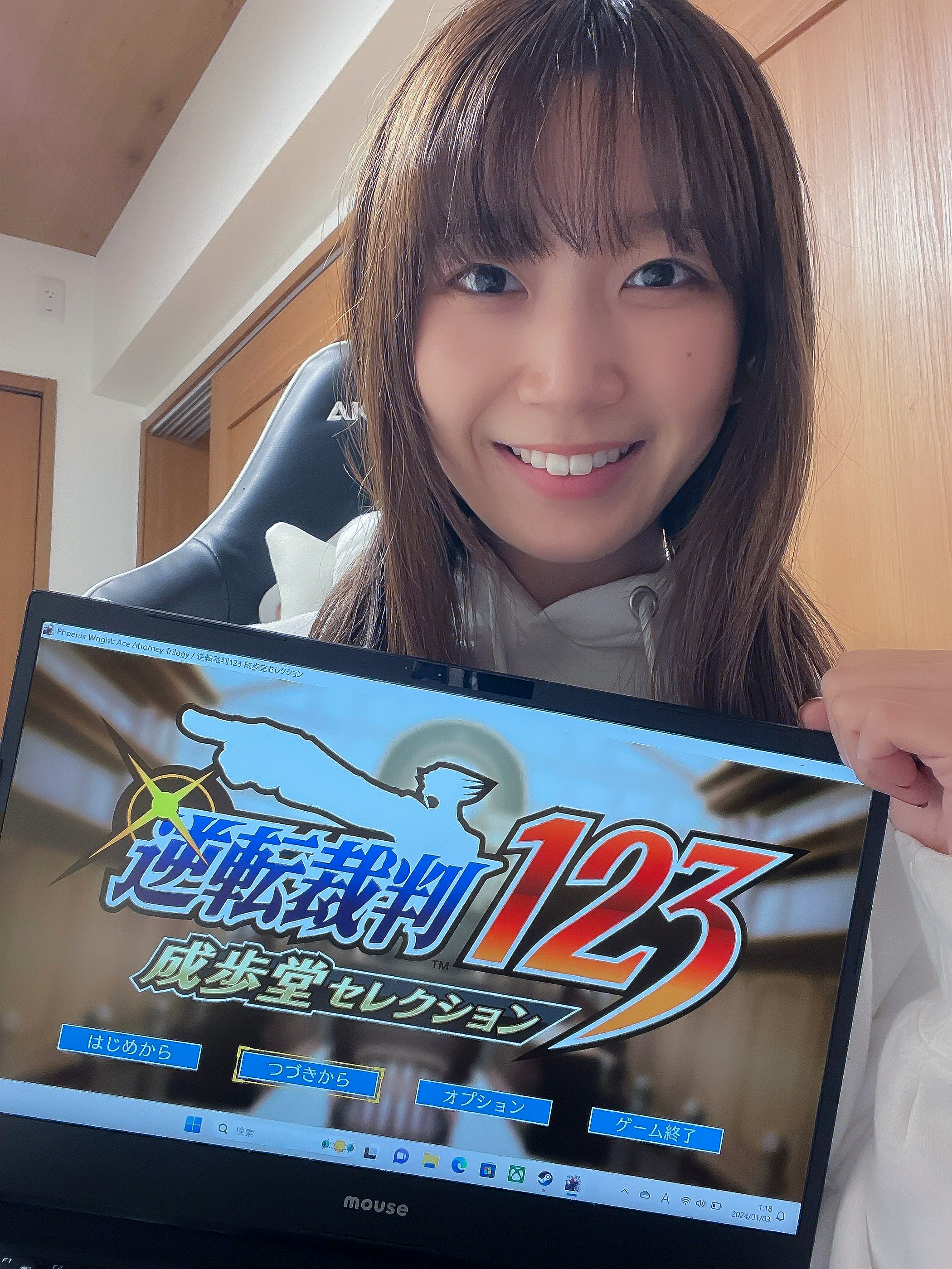 インプレスeスポーツ部女子レトロゲーム班】奥村茉実の「逆転裁判2