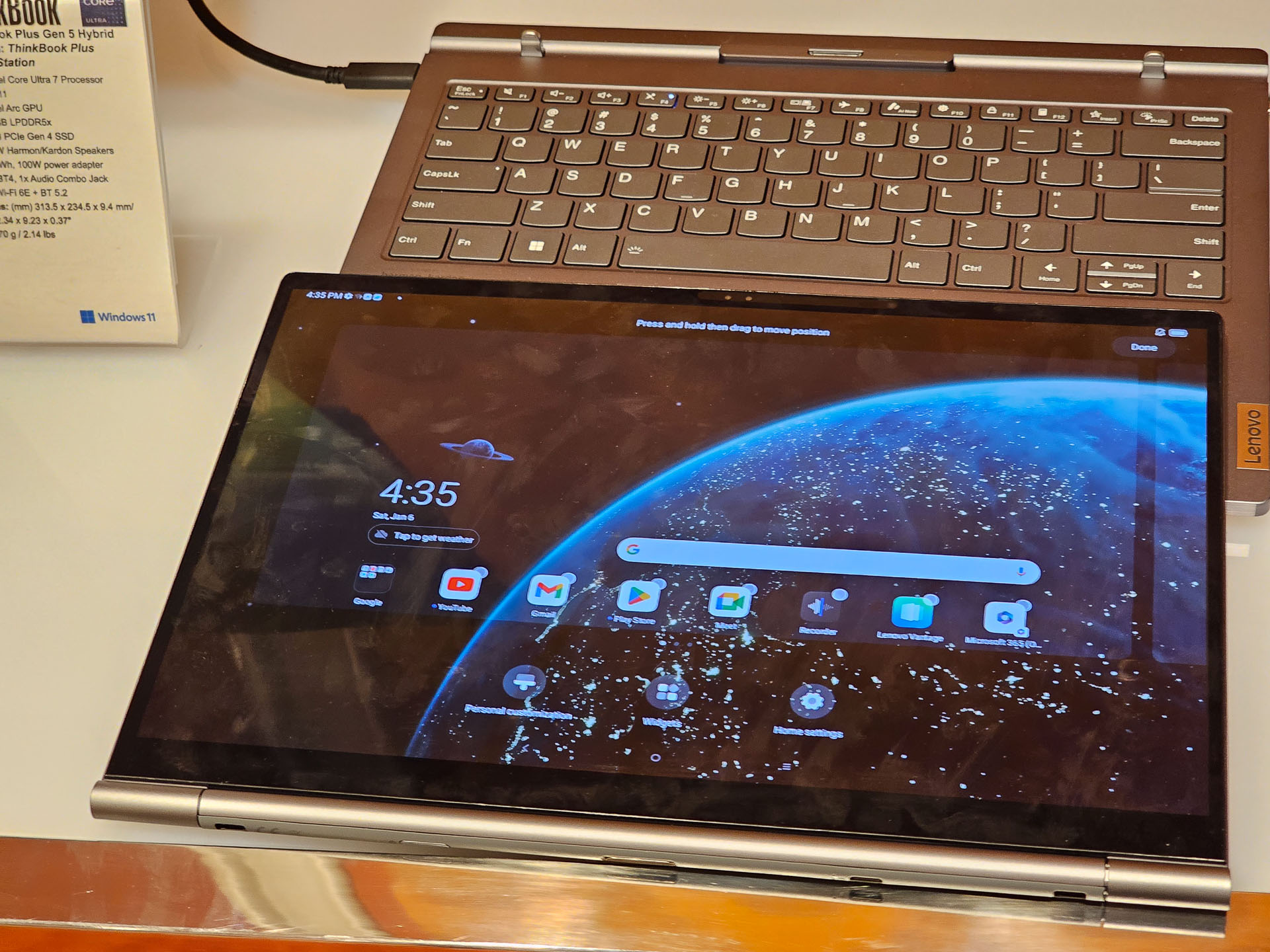 在庫大人気中古パソコン 高性能 Windows 10 12型 LENOVO ThinkPad X1 Tablet Core m5-6Y54 8GB SSD256GB BLUETOOTH カメラ タッチパネル WPS Windows
