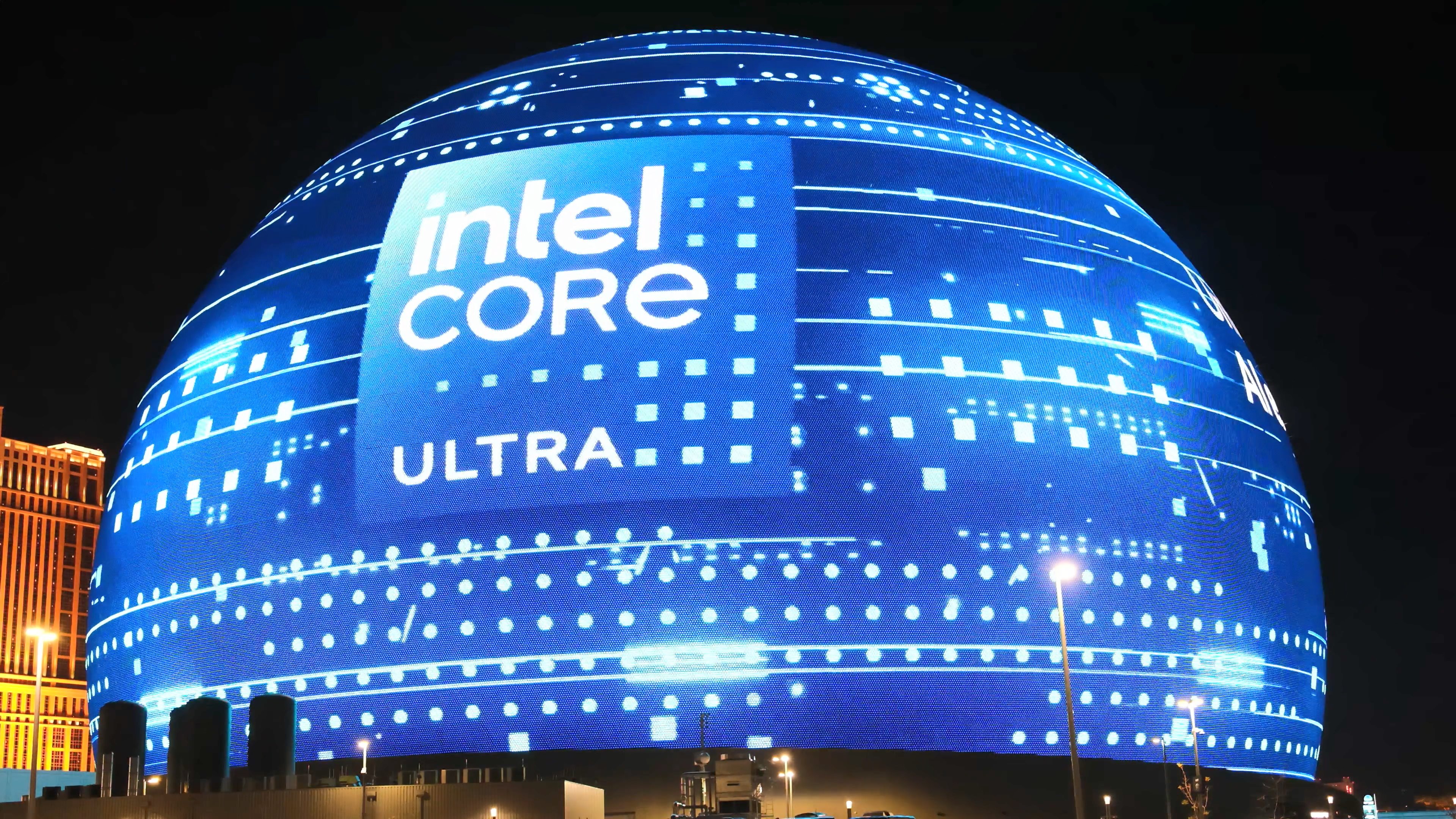 やじうまPC Watch】ラスベガスのあの巨大球体がCore Ultra仕様になった
