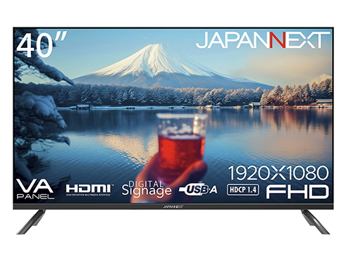JAPANNEXT、デジタルサイネージとして利用できる40型フルHDモニター ...