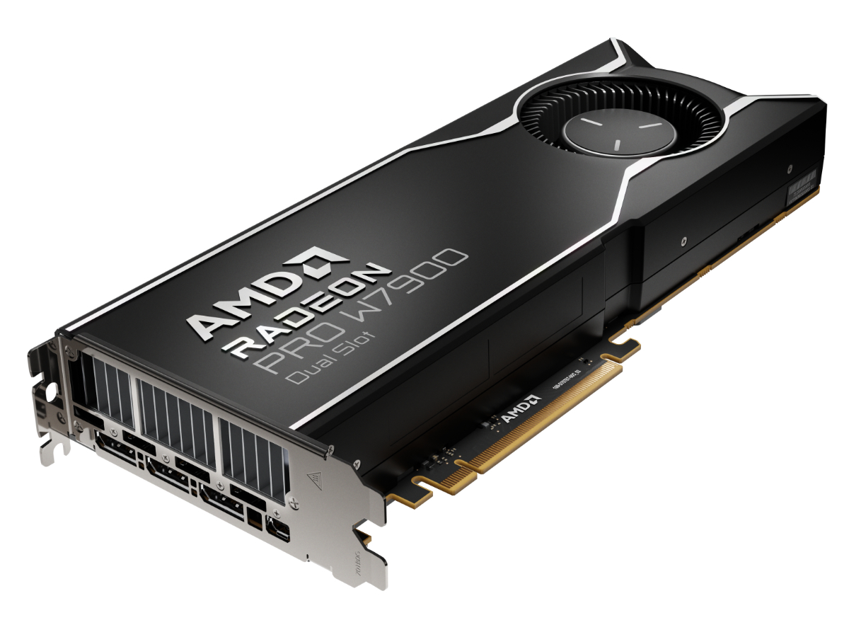 AMD、性能そのままに薄型化した「Radeon PRO W7900 Dual Slot」 - PC Watch