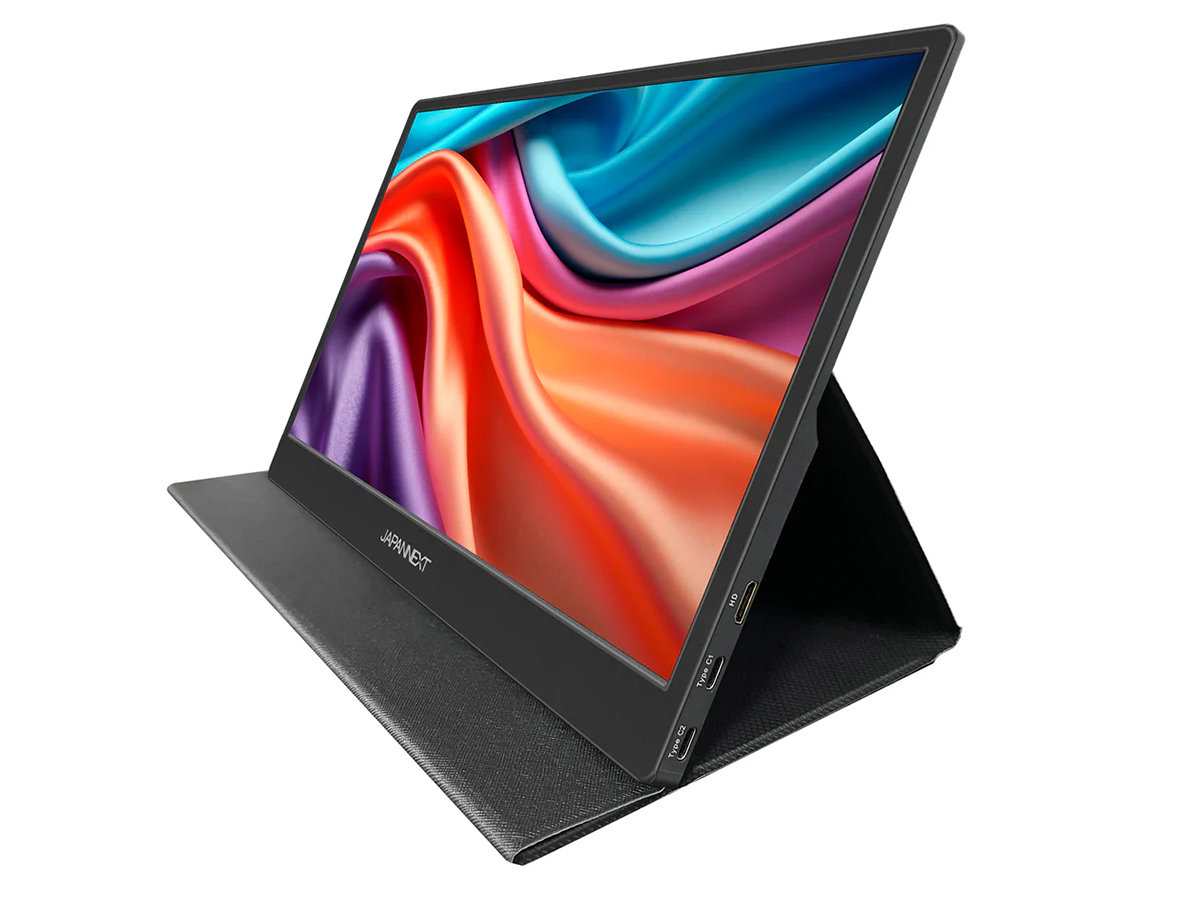 JAPANNNEXT、タッチ対応の14型モバイルモニター - PC Watch