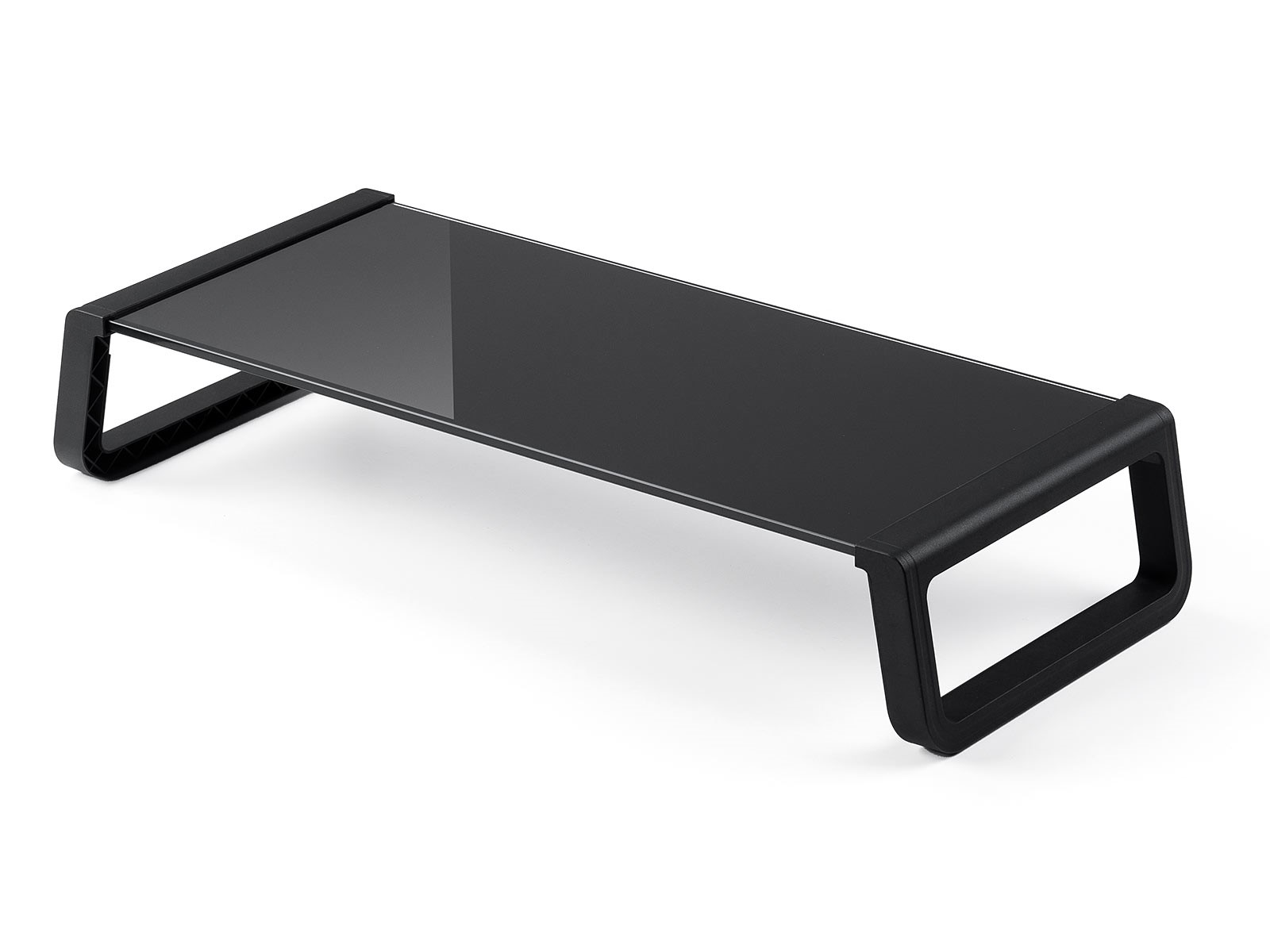 サンワサプライ、厚さ6mmの強化ガラスを採用したモニター台 - PC Watch