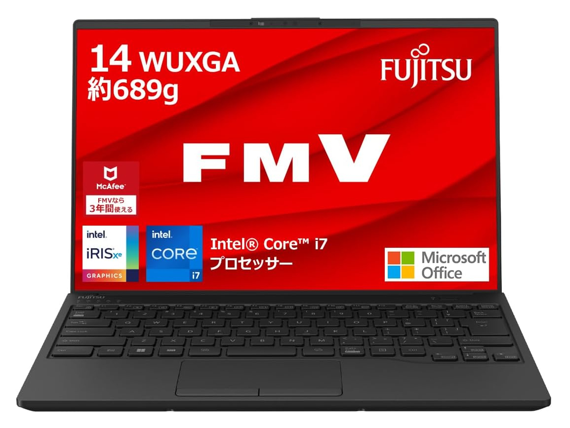 本日みつけたお買い得品】689gと超軽量！富士通の14型モバイルノートが2万8千円オフ - PC Watch