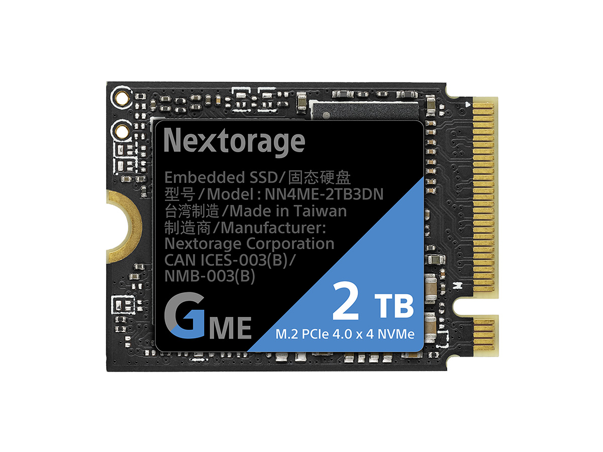 Nextorage、最大リード7.4GB/sで世界最速のM.2 2230 SSD - PC Watch