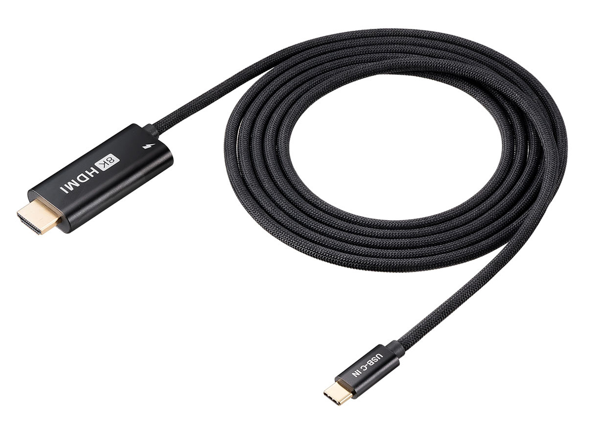サンワサプライ、USB PD給電対応のUSB Type-C to HDMI変換アダプタ