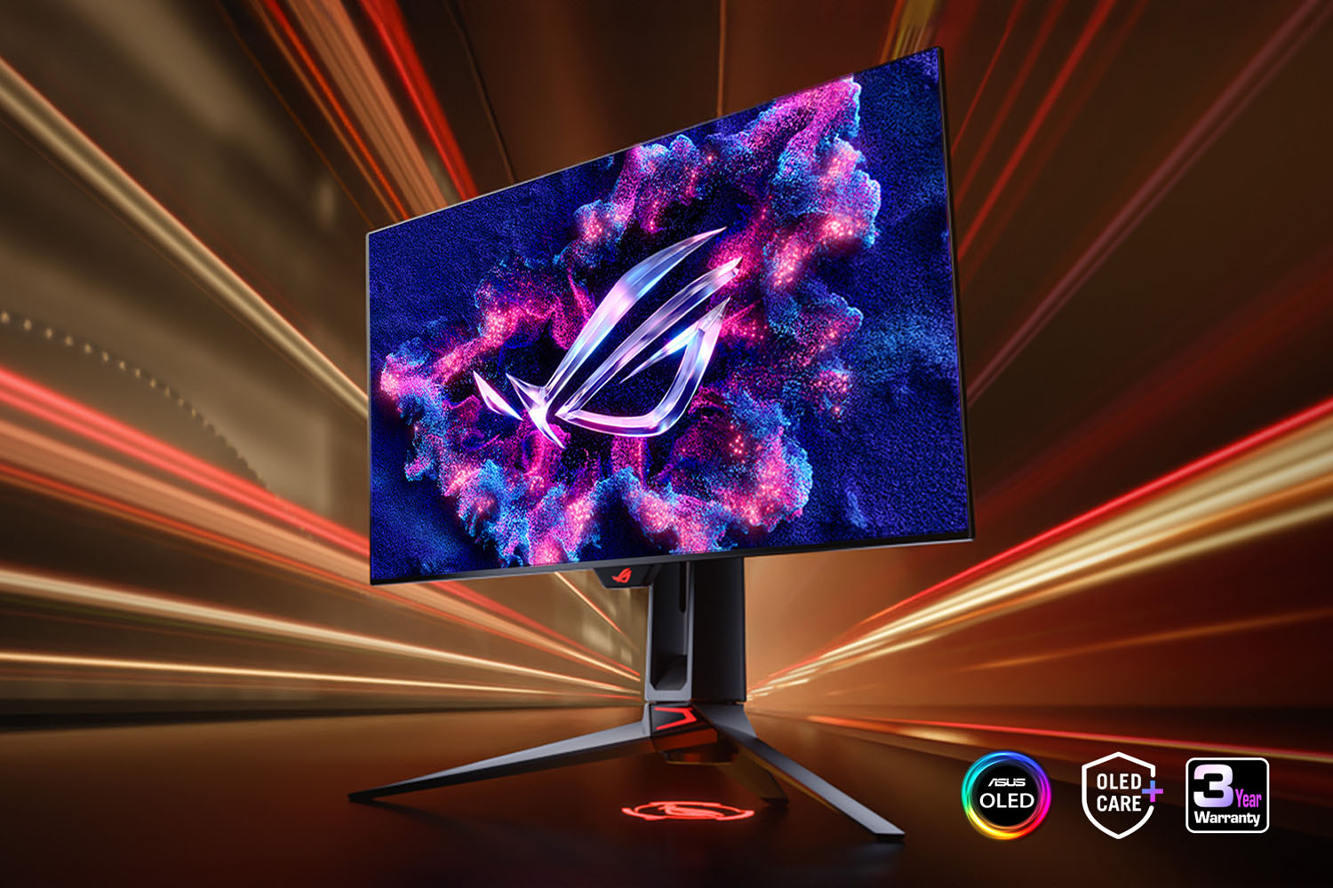 ASUS、480Hz駆動の26.5型WQHD有機ELゲーミングモニター「ROG Swift OLED PG27AQDP」 - PC Watch