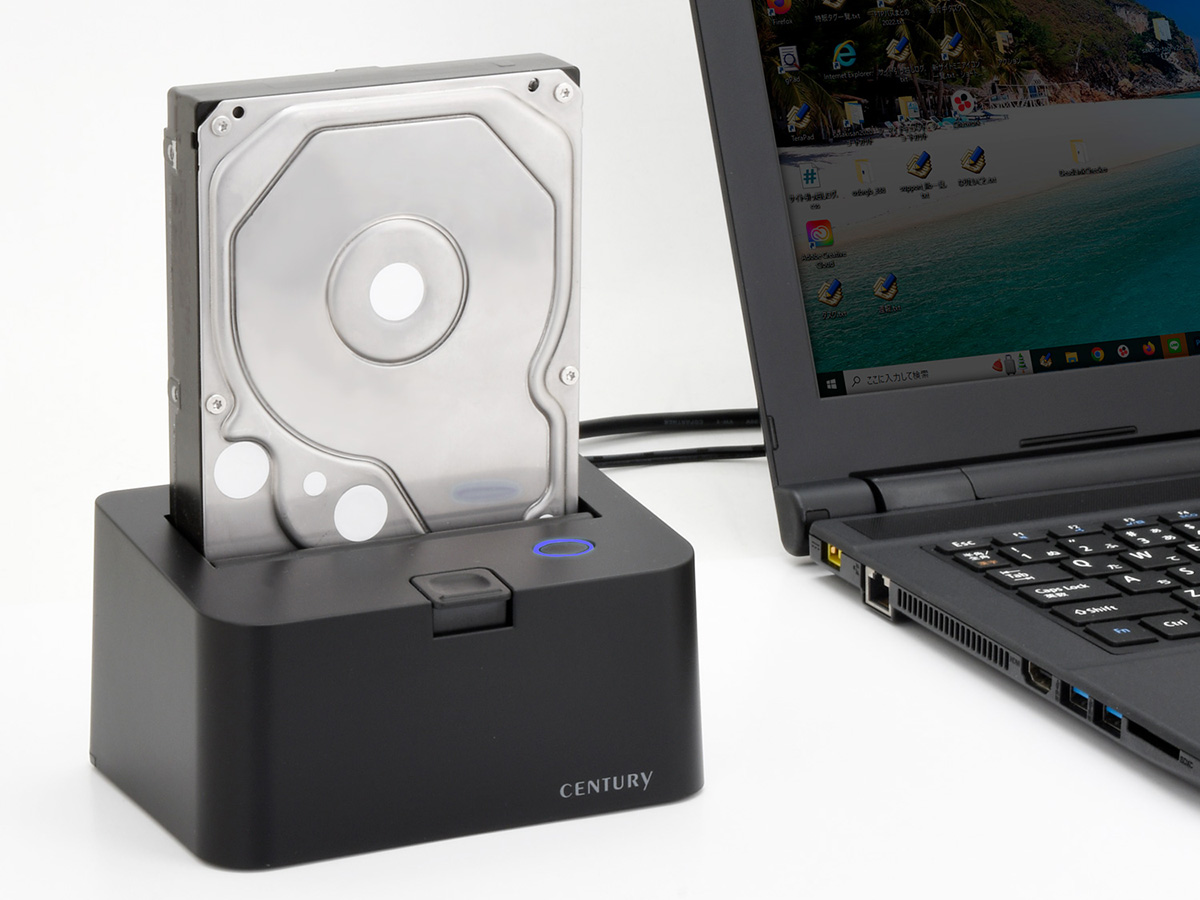 センチュリー、USB 3.2 Gen 2対応の3.5/2.5インチドライブ用外付け