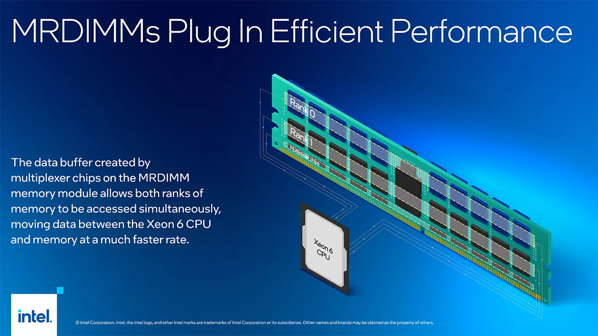 性能3割向上の新メモリ規格「MRDIMM」をIntelが紹介 - PC Watch