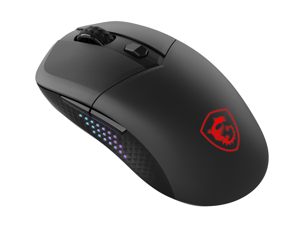 MSI、軽さ65gの有線/無線両対応ゲーミングマウス - PC Watch
