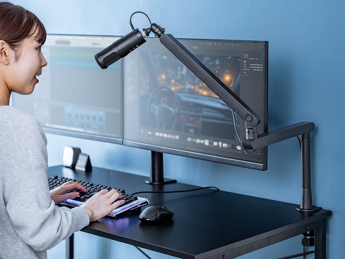 MUSOTOKUパワーサプライ アームスタンド セット