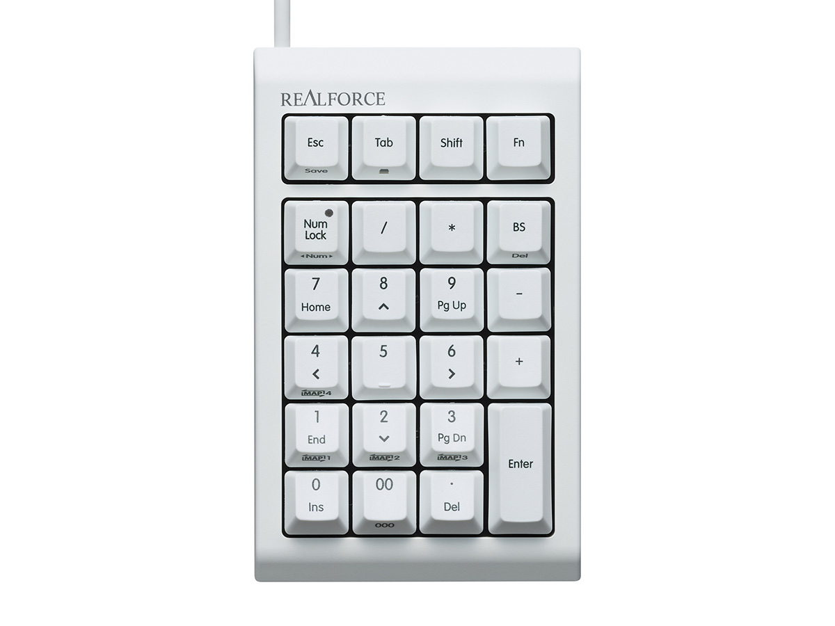 全キー割り当てが変更可能となったテンキー「REALFORCE RT1」 - PC Watch
