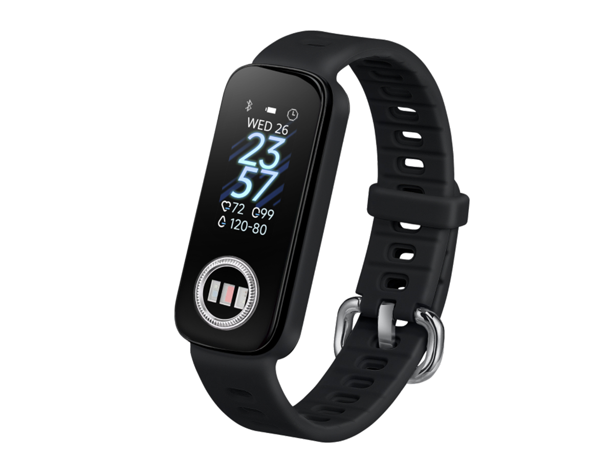 睡眠の質や運動データを取得できるスマートバンド「VivoWatch 5 AERO 