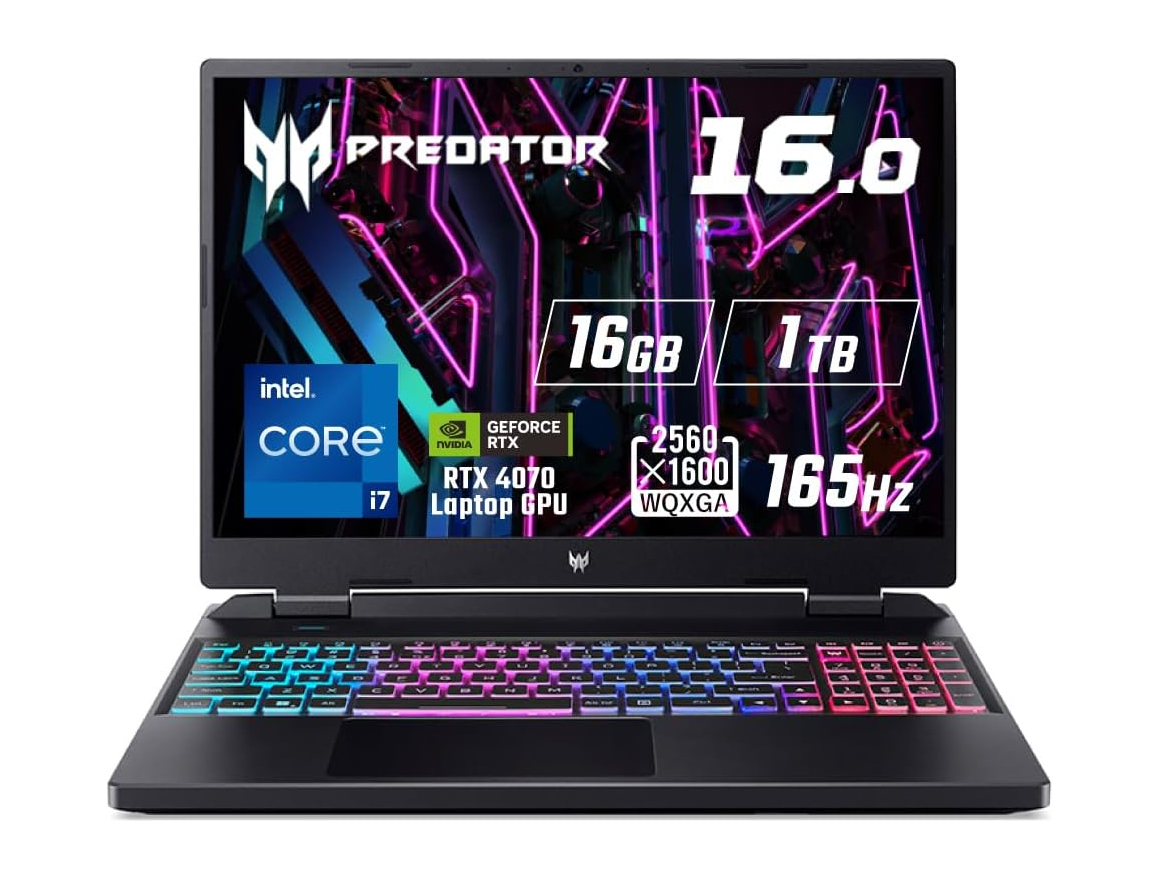 本日みつけたお買い得品】GeForce RTX 4070搭載の16型ゲーミングノート 