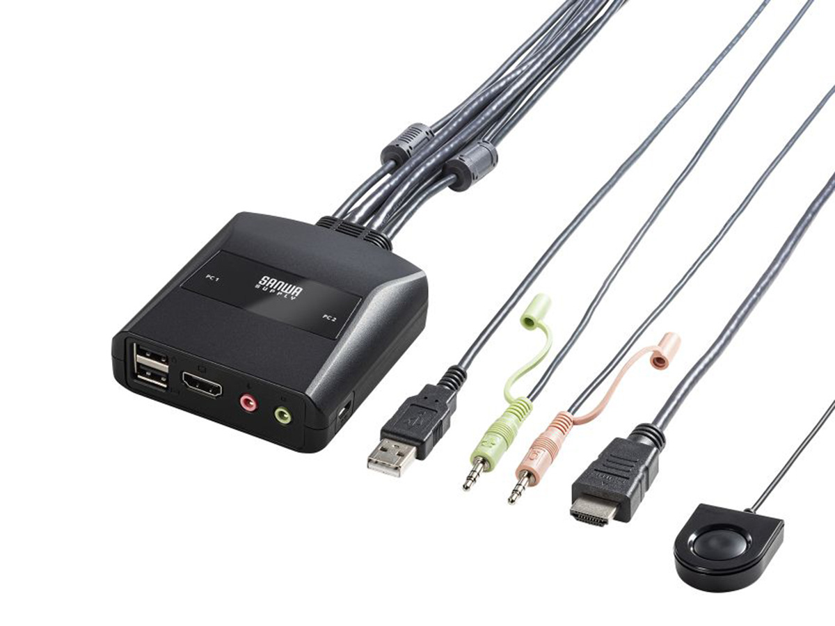 4K/60Hzに対応したHDMI/USBのPC切替器 - PC Watch