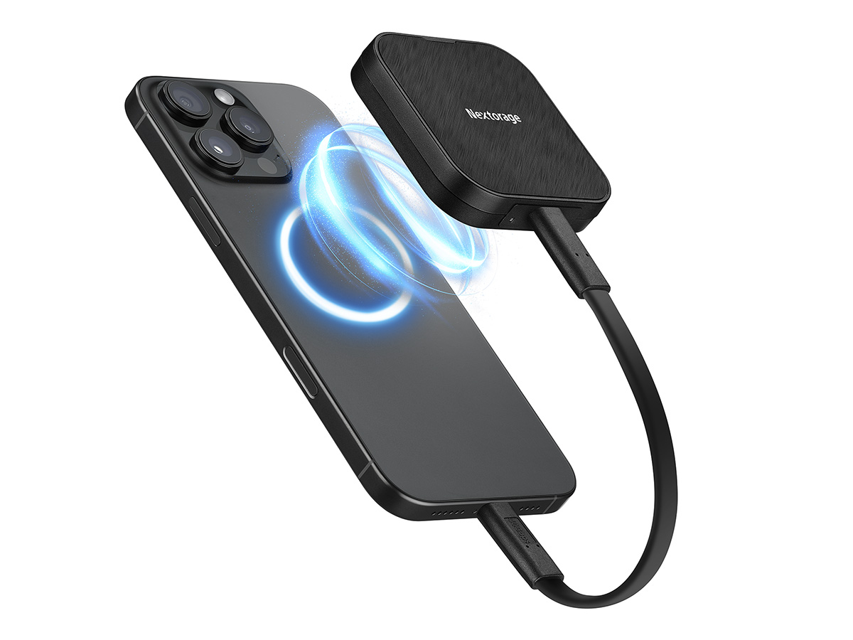 Nextorage、iPhoneに装着できるMagSafe対応ポータブルSSD - PC Watch